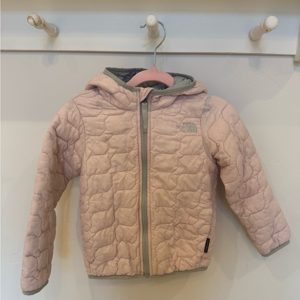 The North Face Light Pink Quilted Jacket